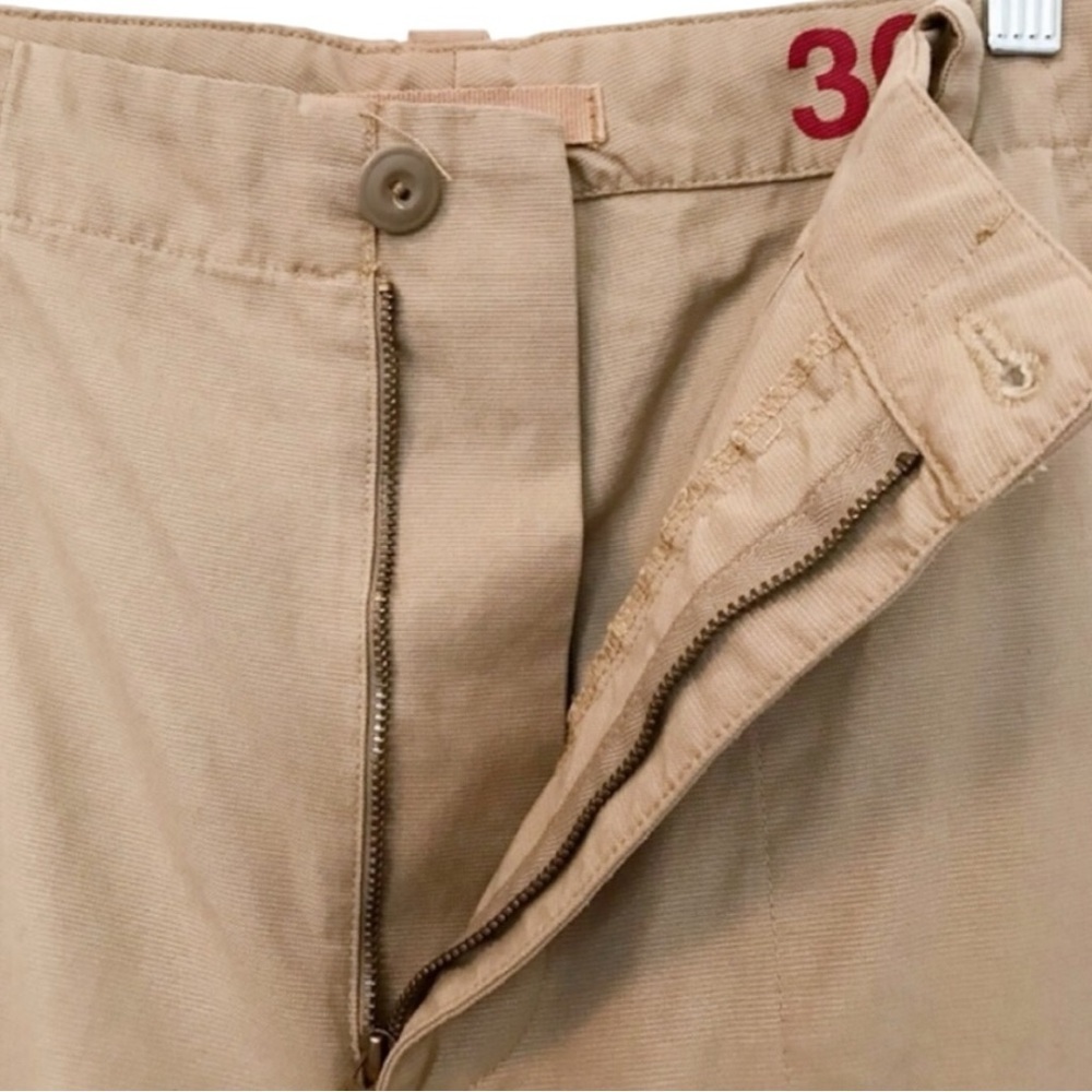 👖 GAP Cadet Relaxed Fit Khaki Cargo Pants Size: 36x34 - Picture 5 of 7